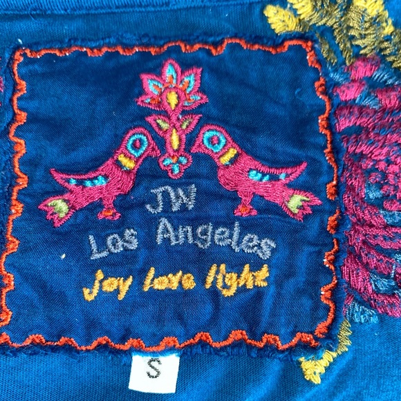 Johnny Was long sleeve top - Picture 2 of 3